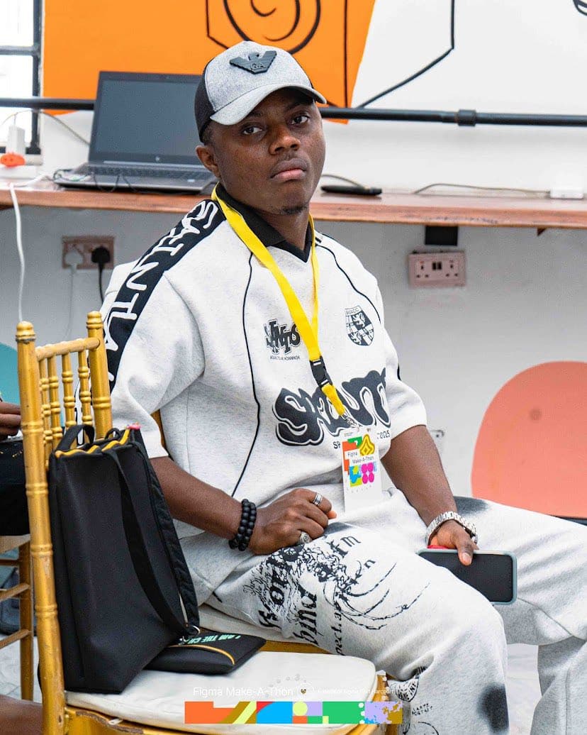 Godsent seated portrait