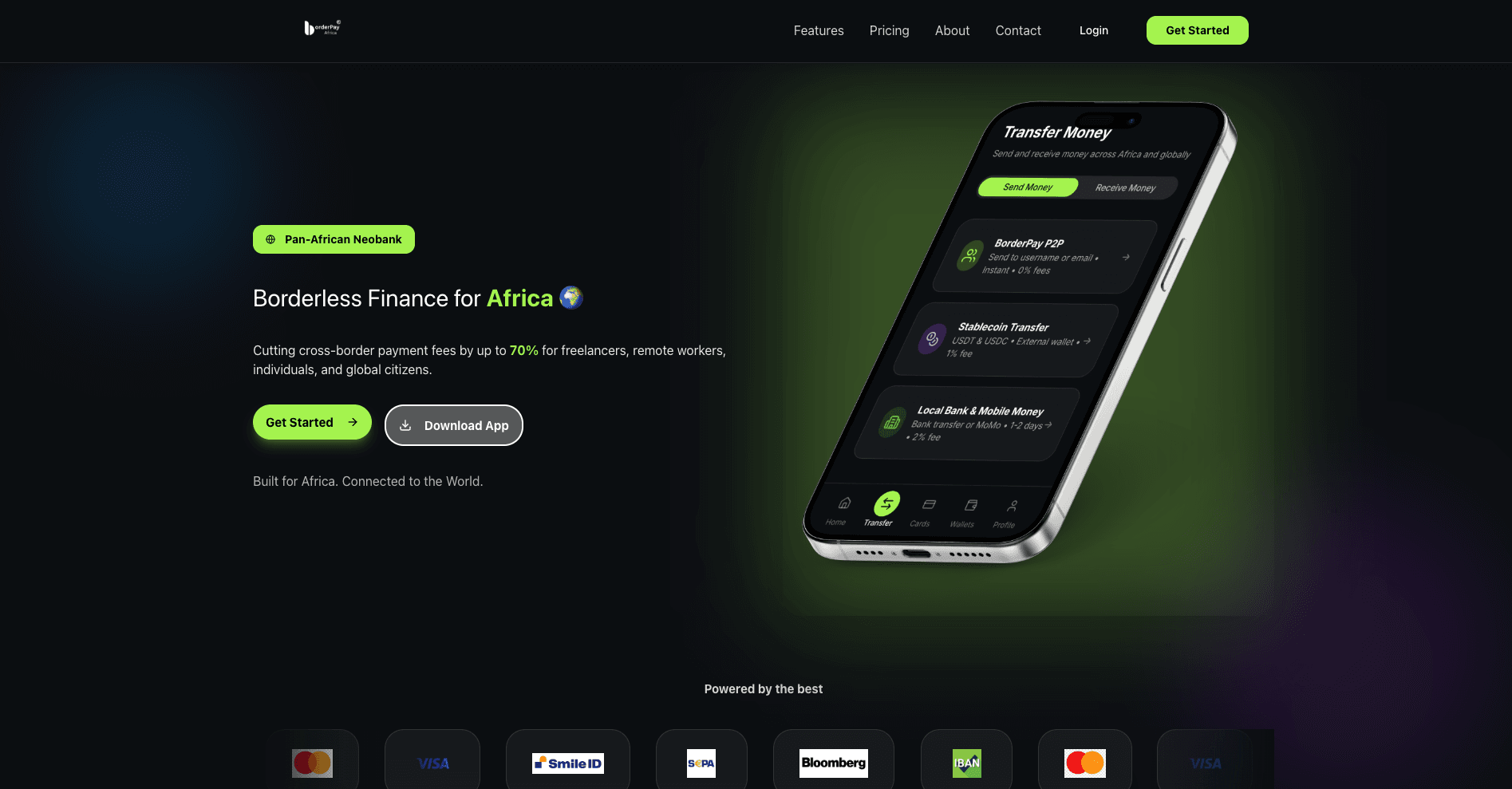 BorderPay Africa - Cross-Border Payment Platform
