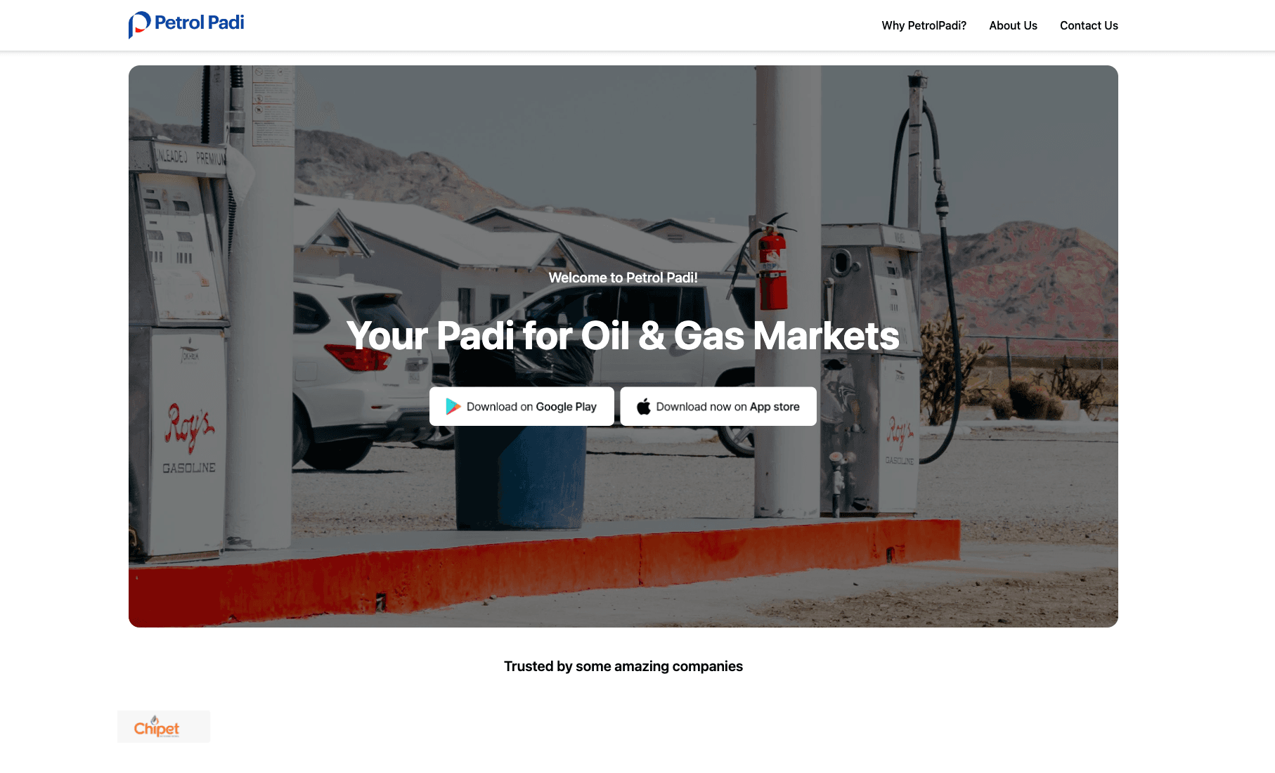Petrol Padi - On-Demand Fuel Delivery Platform
